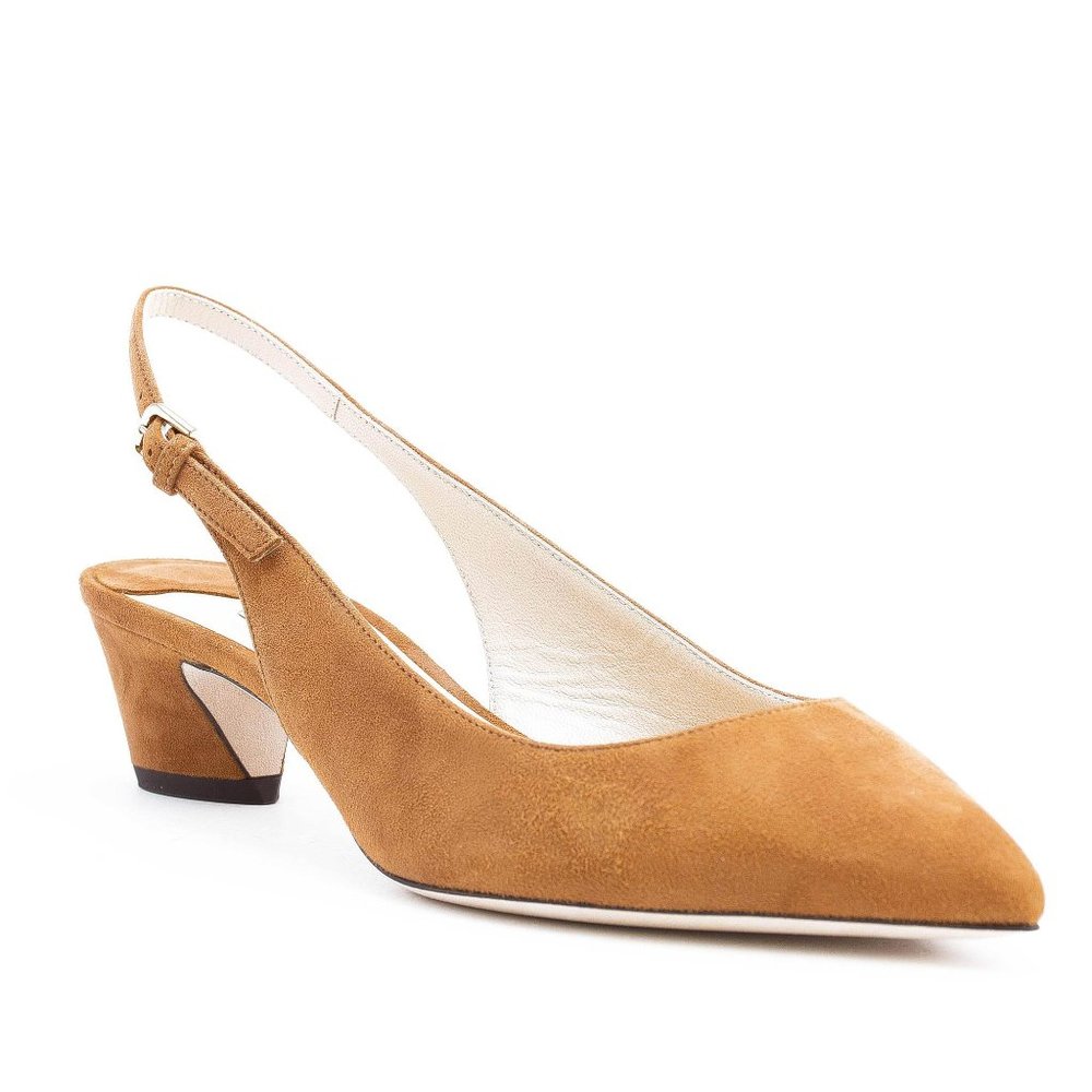 JIMMY CHOO, Gemma Suede Slingback Pumps